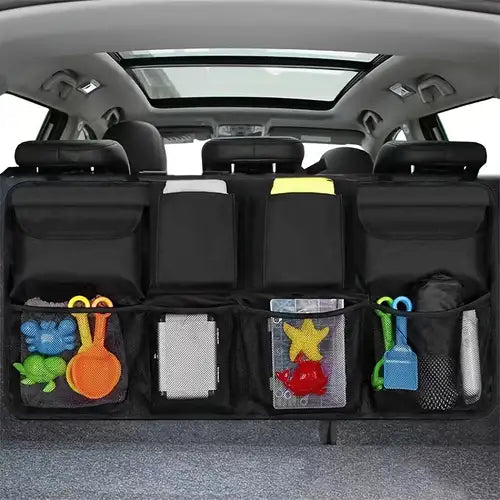 Conquering Car Clutter Car Organizers with Multiple Pockets