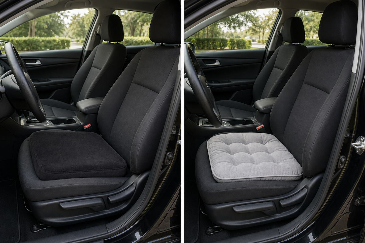 Memory Foam vs Standard Cushions: Which Elevates Your Drive?