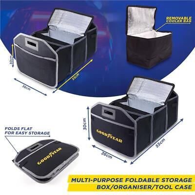 Foldable Car Trunk Organizers with Coolers Keep Your Cargo Cool and Organized