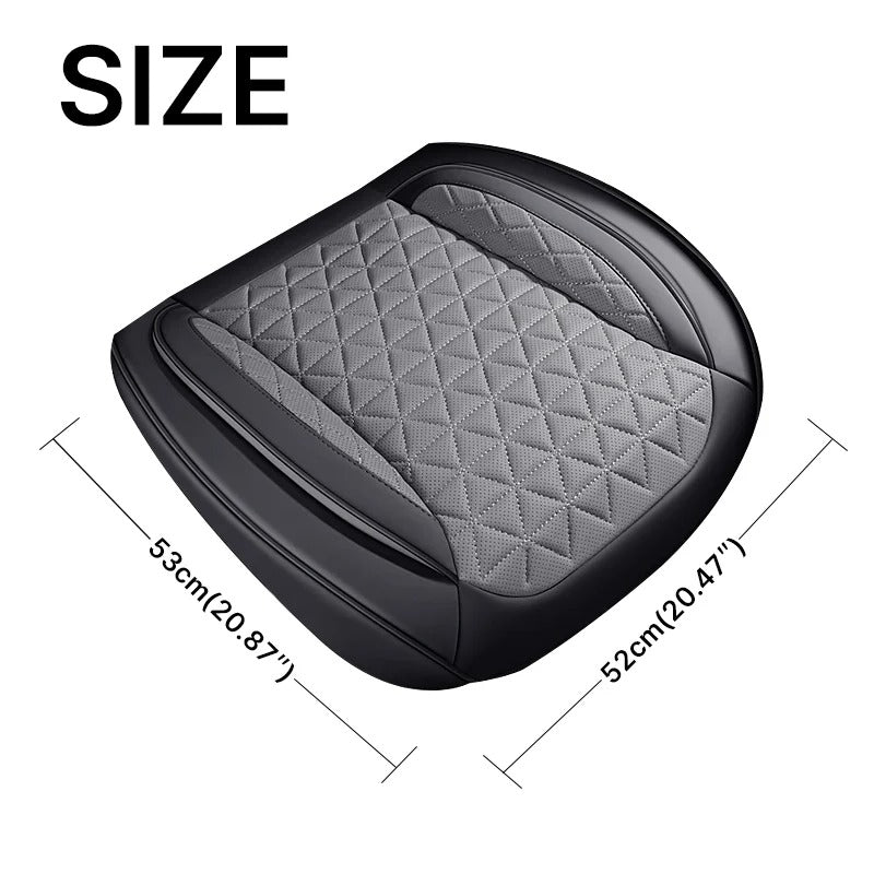 Universal Honeycomb Car Seat Cushion – Breathable Heat-Dissipation Seat Protector - Delicate Leather