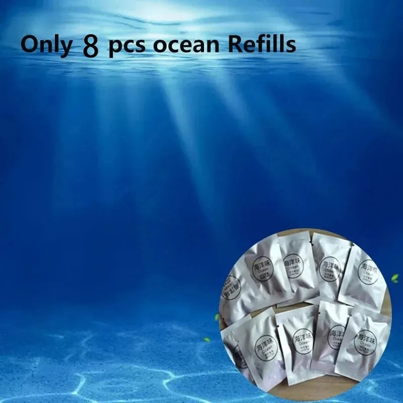 Car Fragrance Auto Air Freshener Cool Bulldog Pilot Rotating Propeller Air Outlet Perfume Flavoring Accessories - Delicate Leather