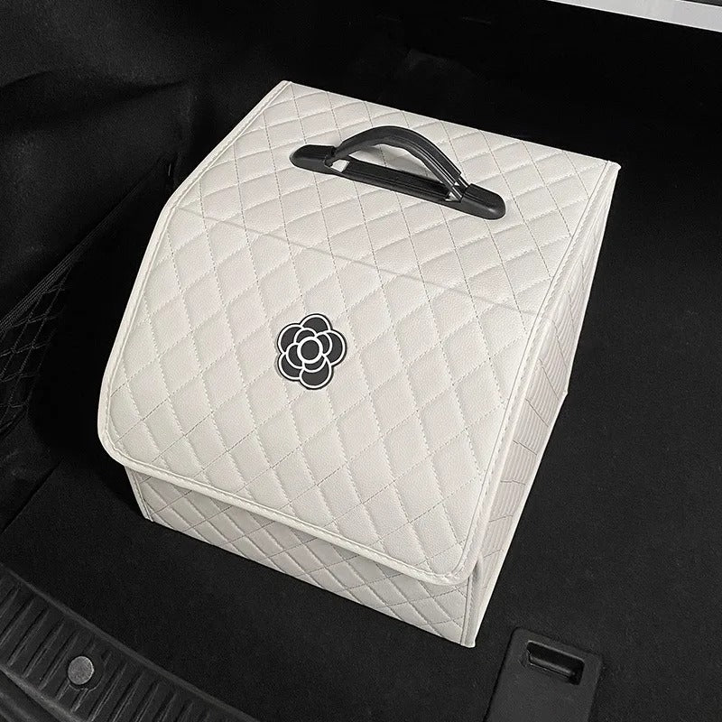 Cute Car Trunk Organizer for Women – Foldable, Versatile & Stylish Storage Solution