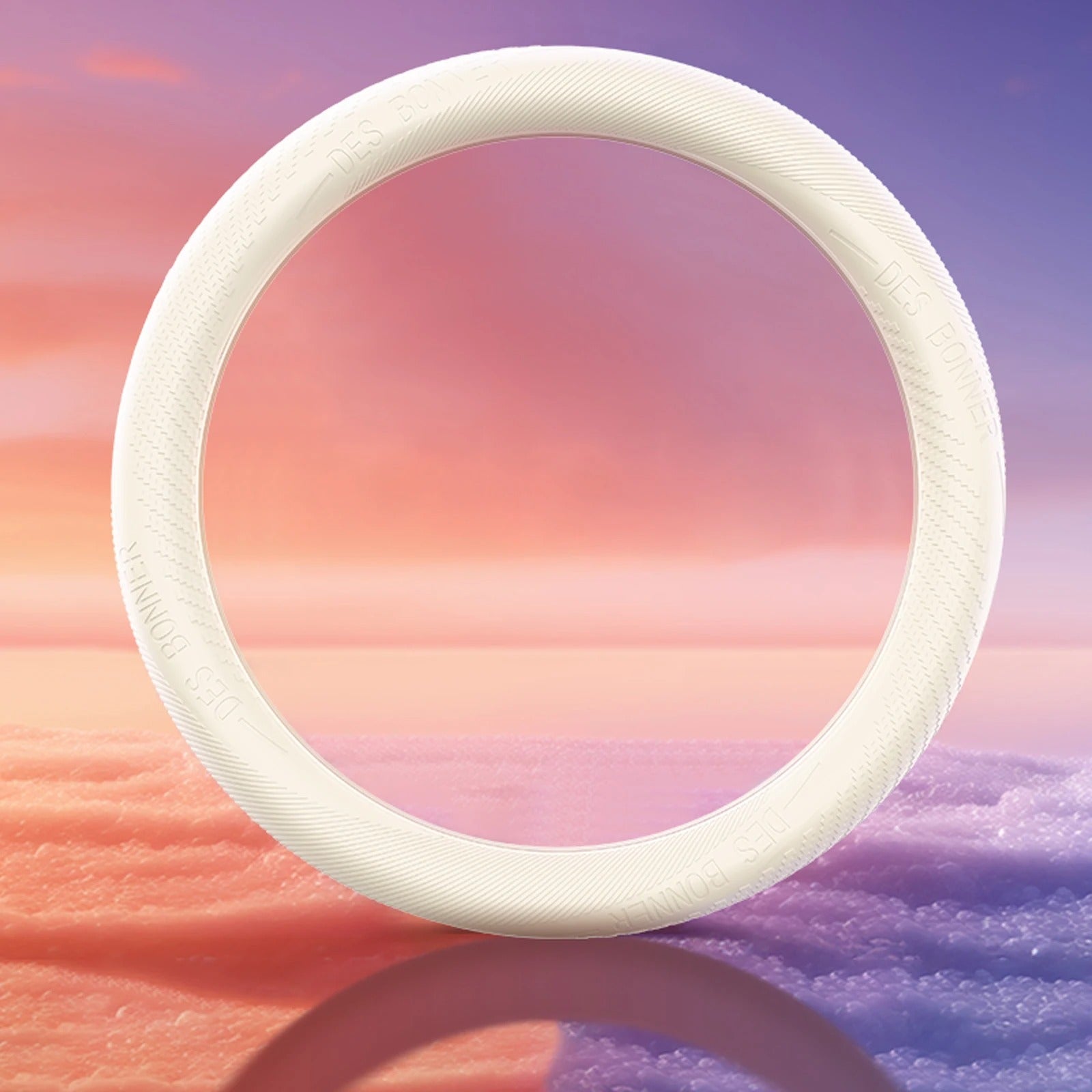 Silicone Steering Wheel Cover – Universal 38cm, Breathable & Non-Slip, Multi-Color - Delicate Leather