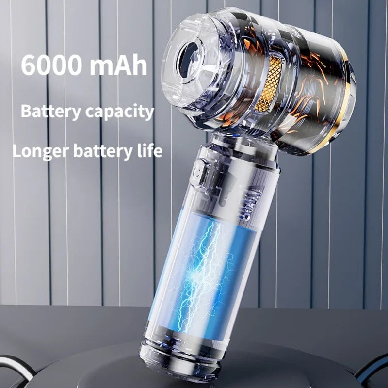High-Power Cordless Car Vacuum Cleaner – Brushless Motor, Handheld Cleaning with Blower Function