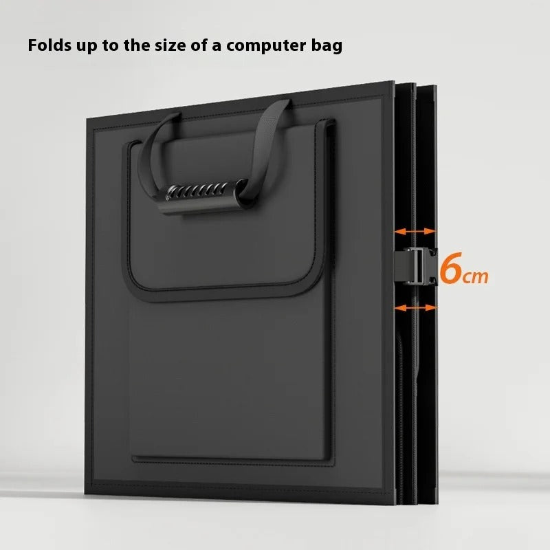 Foldable Car Trunk Organizer – 60L Waterproof Oxford Storage Box with Handles - Delicate Leather