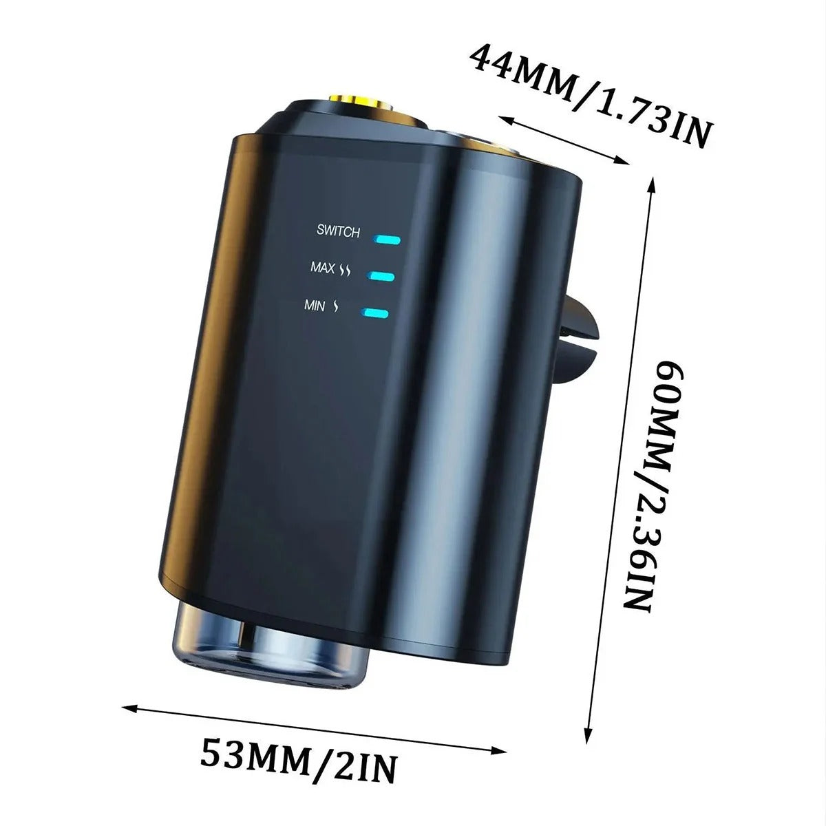 Smart Car Fragrance Diffuser Humidifier Air Freshener Deodorizer Perfume Car Interior Decoration Vent Accessories Car Perfumer - Delicate Leather