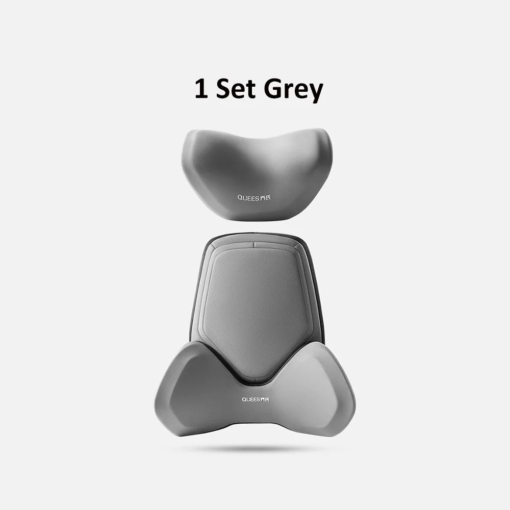 Car Headrest Pillow Auto Neck Cushion Car Back Lumbar Pillow Slow Rebound Guard Head Support for Universal Car
