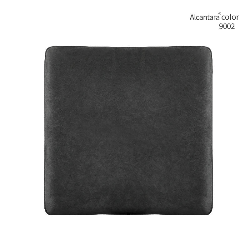 All-Season Universal Alcantara Suede Car Seat Cushion – Memory Cotton Pad, Non-Slip & Breathable - Delicate Leather