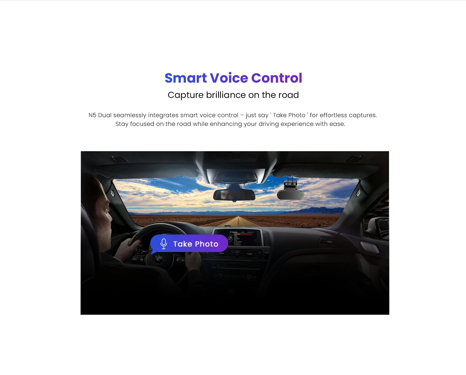 4K Ultra HD Dual Dash Camera – N5 Front and Rear Video Recorder 27 - Delicate Leather