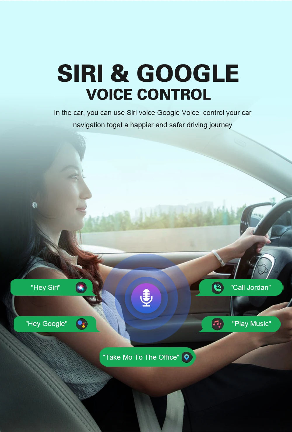 Universal 10.26 Inch Car Radio – Wireless CarPlay & Android Auto, WIFI Multimedia MP5 Player for Apple & Android 20 - Delicate Leather