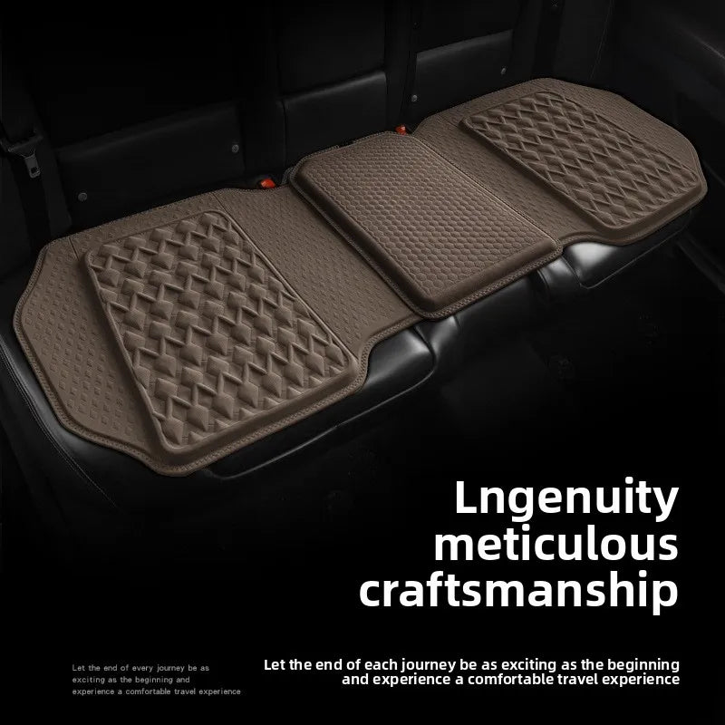 Gel Car Seat Cushion – Breathable Ventilated Non-Slip Universal Seat Pad - Delicate Leather