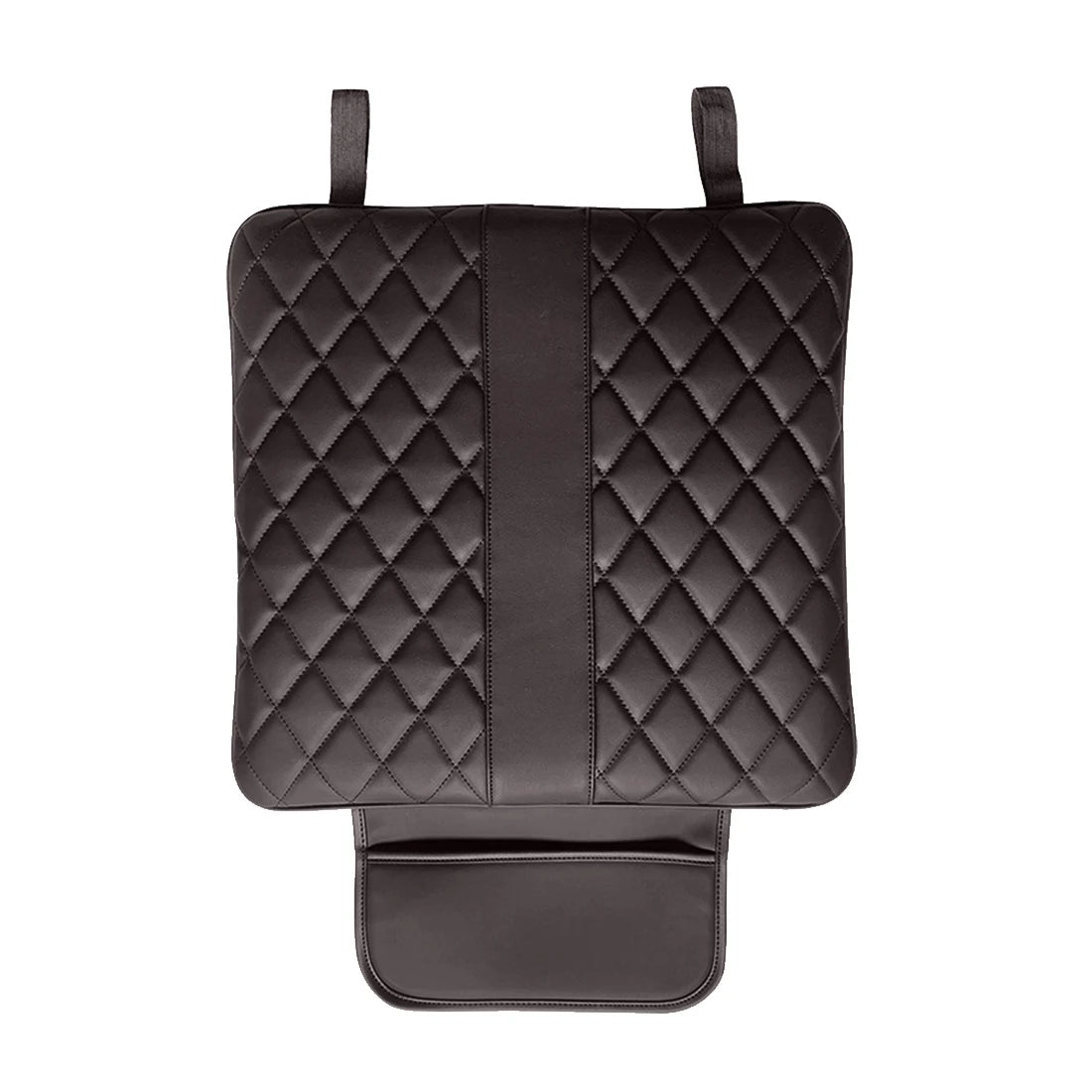 Car Seat Cushion Universal Breathable PU Leather Car Front Seat Cushion Anti Slip Auto Chair Protector Cover 1PC - Delicate Leather