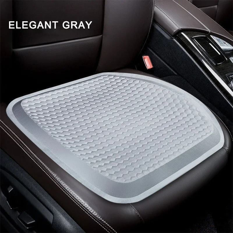 Multifunctional Honeycomb Breathable Seat Cushion – 4-Season Comfort for Car, Office & Home Use - Delicate Leather