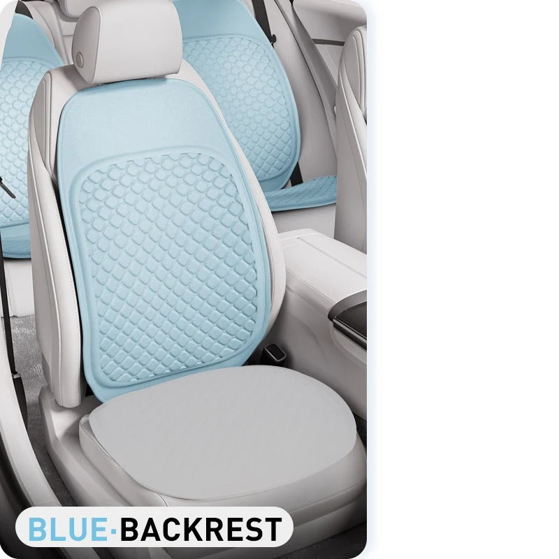 Gel Car Seat Cover – Breathable Anti-Slip Universal Seat Protector - Delicate Leather
