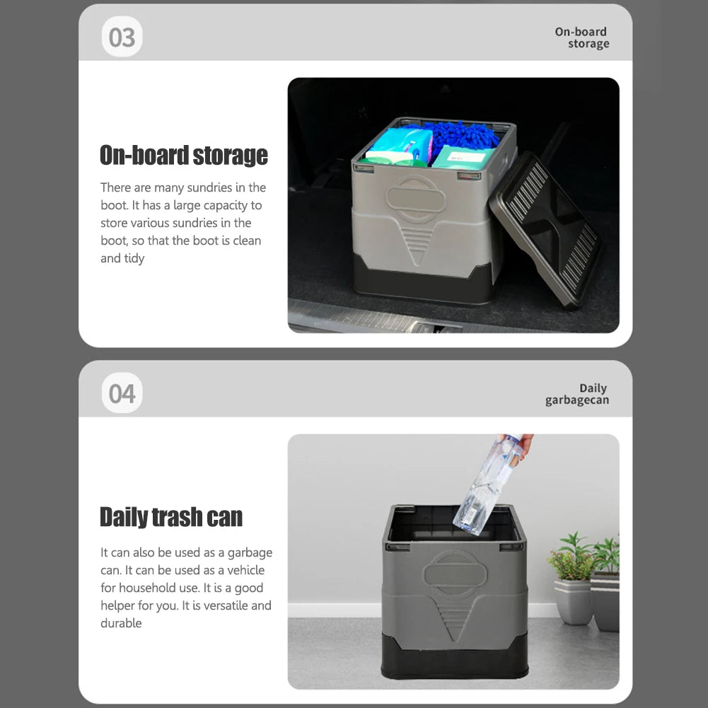 Travel Portable Car Emergency Toilet with cover Outdoor Folding Camping Toilet for Camping Hiking Boat Road Trips Beach - Delicate Leather