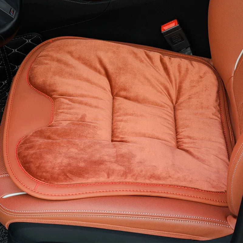 Flannel Car Seat Cover Front Rear Seats Cushion Protector Mat Pad Universal, Custom For Cars, Seat Cushion for Car - Delicate Leather
