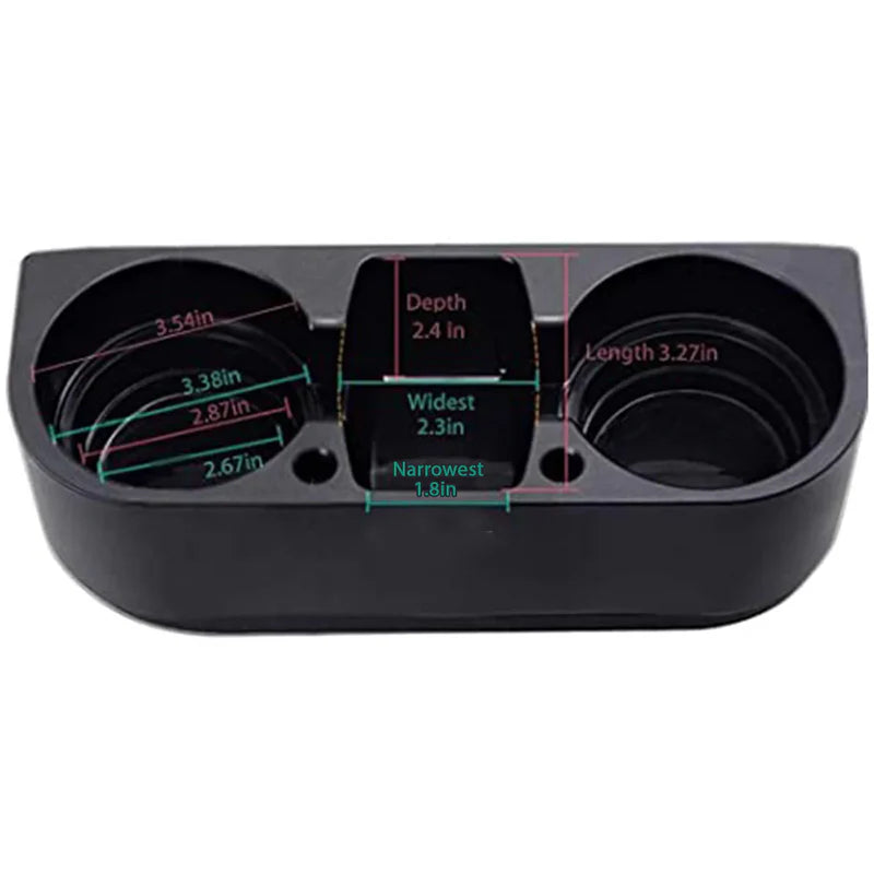 Cup Holder Portable Multifunction Vehicle Seat Cup Cell Phone Drinks Holder Box Car Interior Organizer, Custom For Your Cars, Car Accessories NS11995 - Delicate Leather