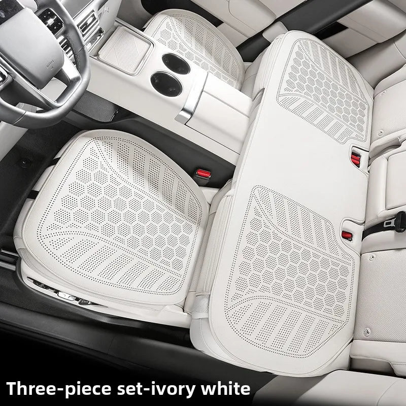 Ultra-Thin Suede Car Seat Cushion – Breathable Universal Seat Cover Pad for Vehicle Interior - Delicate Leather