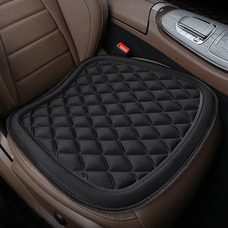 Memory Foam Car Seat Cushion – Comfortable Non-Slip Pad for Car, Office, and Home - Delicate Leather