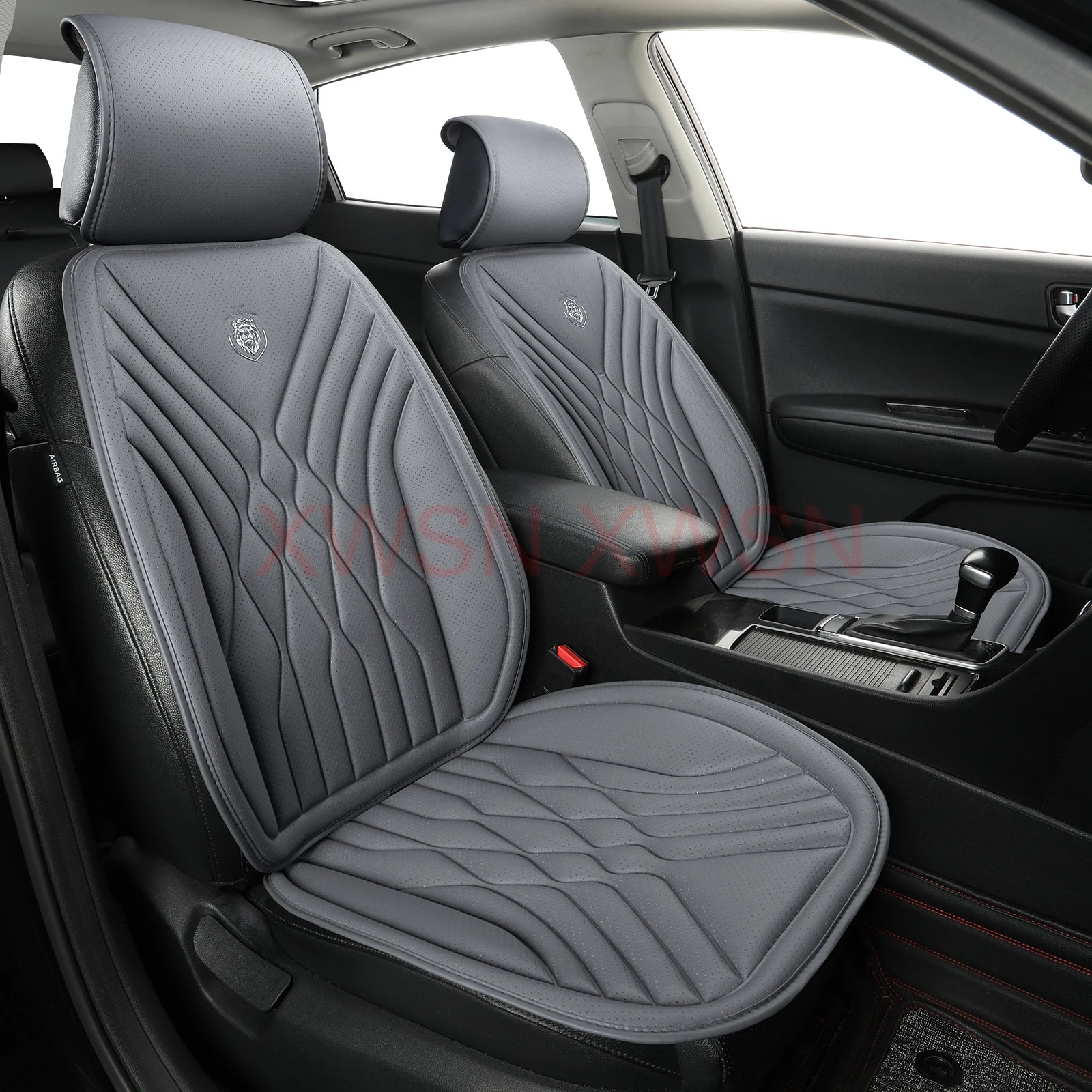Universal PU Leather Car Seat Cover – Breathable, Durable Cushion Pad for Car Interiors, All-Season Protection - Delicate Leather