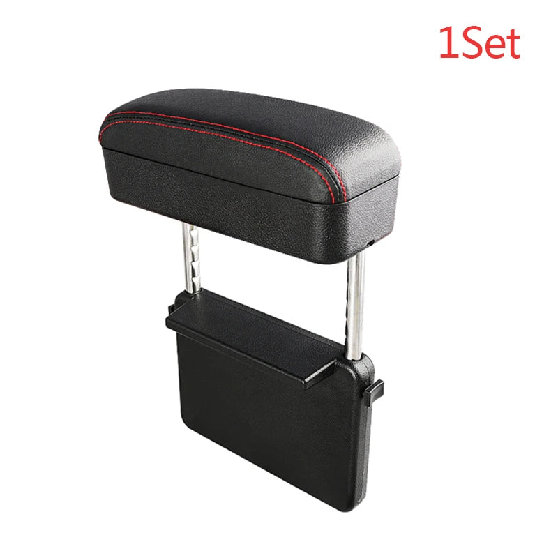 Center Console Pad, Custom-Fit For Car, Carbon Fiber PU Leather Auto Armrest Cover Protector, Waterproof Car Armrest Seat Box Cover (SP8)