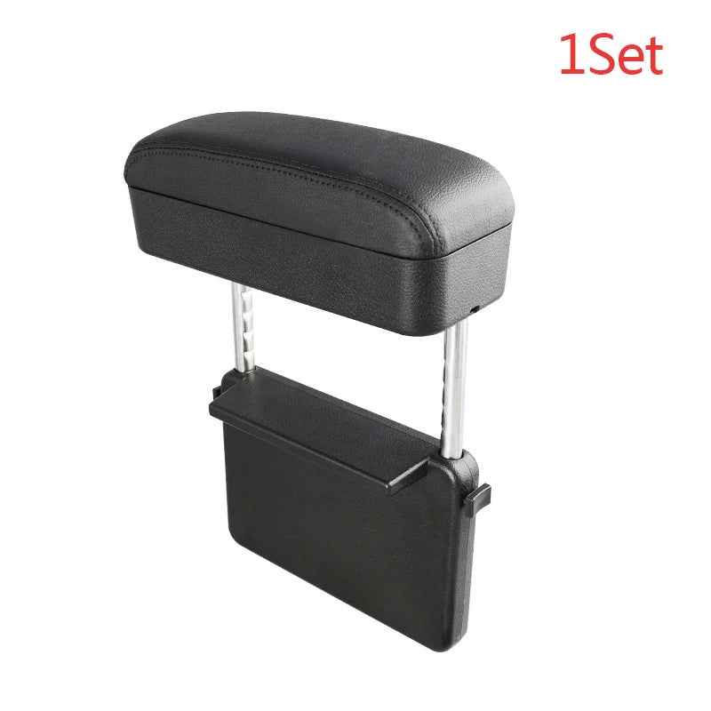 Center Console Pad, Custom-Fit For Car, Carbon Fiber PU Leather Auto Armrest Cover Protector, Waterproof Car Armrest Seat Box Cover (SP8)