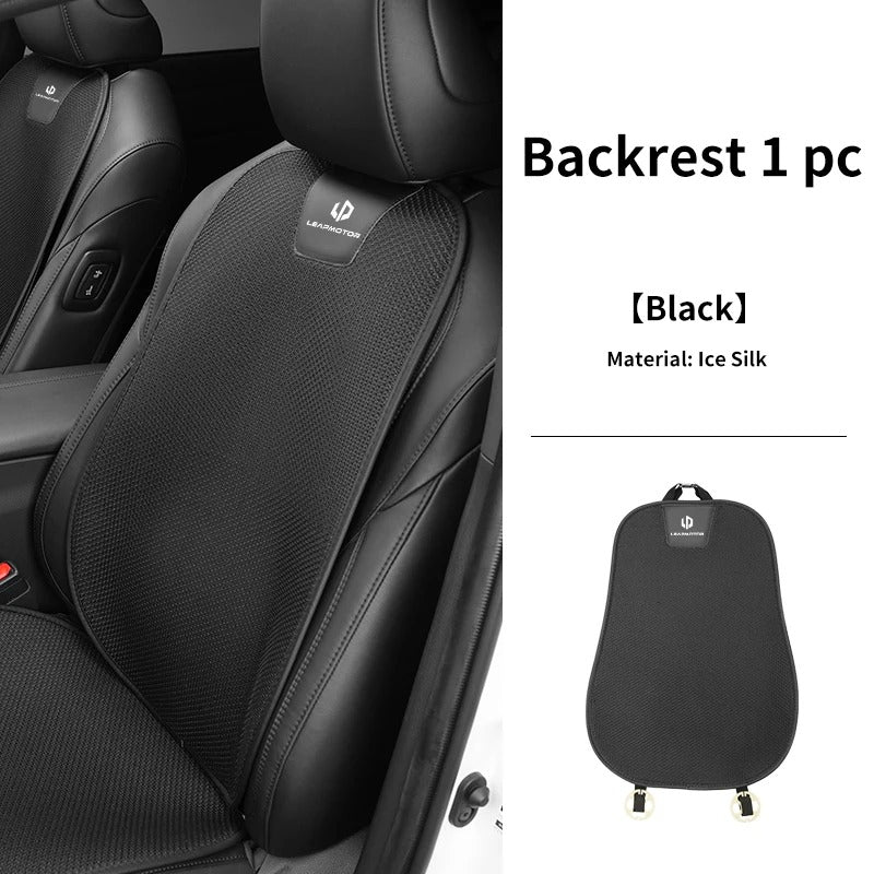Breathable Ice Silk Car Seat Cushion – Non-Slip Universal Seat Pad