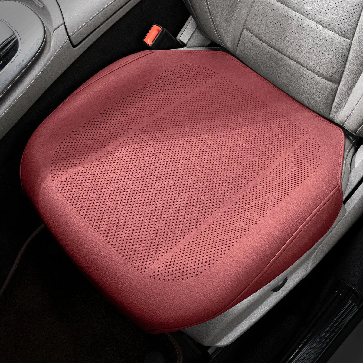 Four Season Universal Car Seat Cushion PU Leather Protector Mat - Breathable High Rebound Sponge Seat Cover - Interior Accessories - Delicate Leather