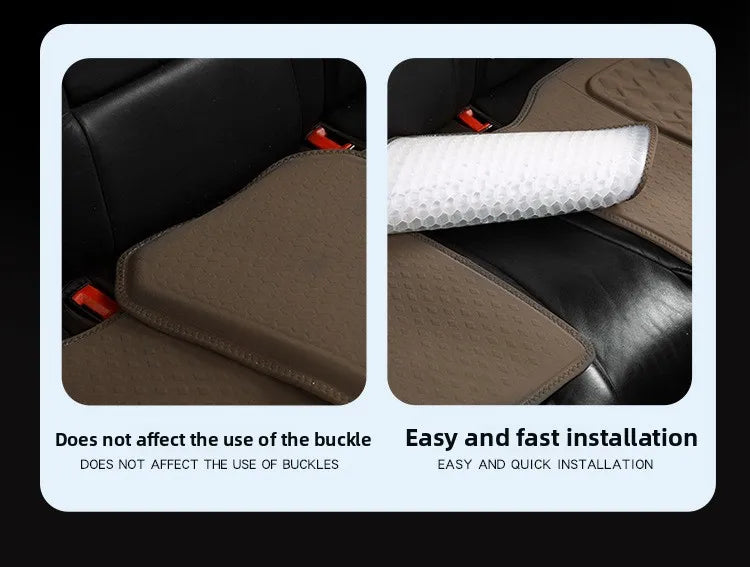 Gel Car Seat Cushion – Breathable Ventilated Non-Slip Universal Seat Pad