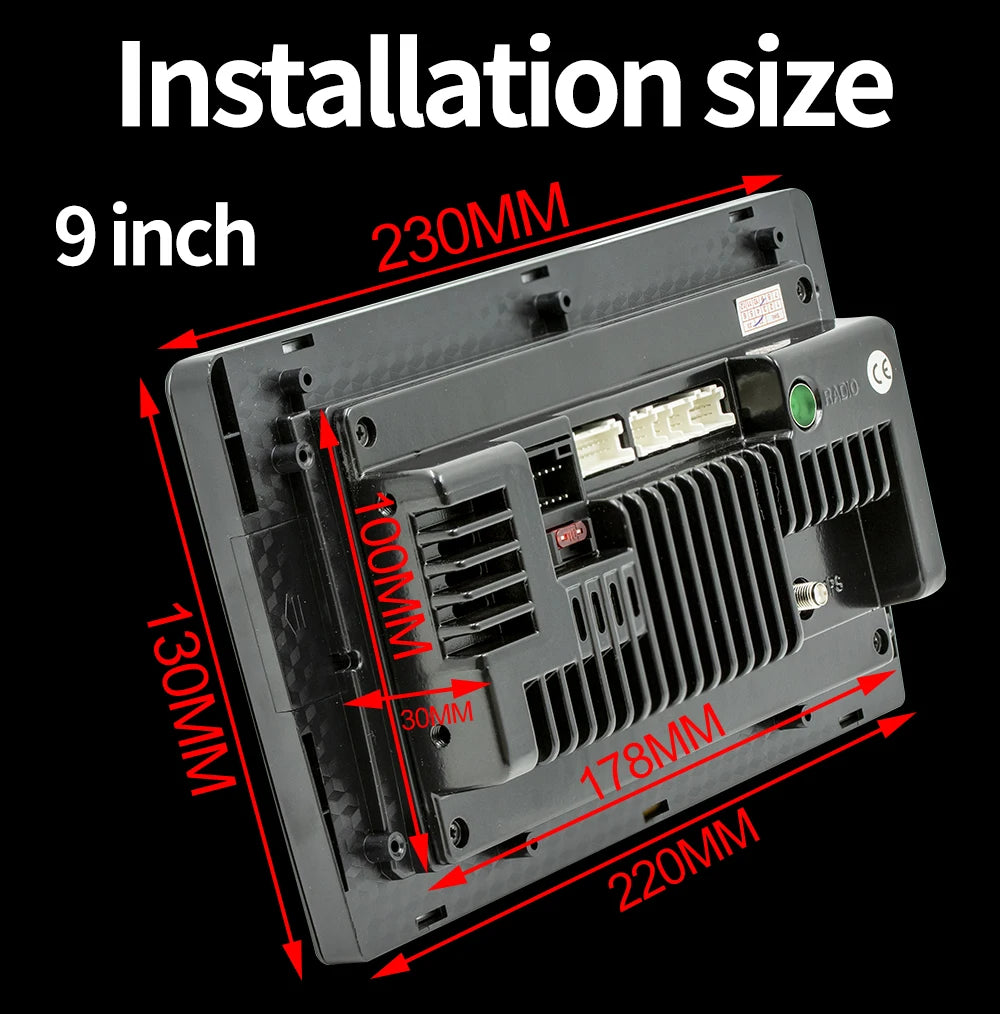 Android 11 Car Radio – 2 Din, 4-Core, 4G, Wireless CarPlay, Android Auto, 7"/9"/10" IPS Screen, GPS, Wi-Fi, Bluetooth 23 - Delicate Leather