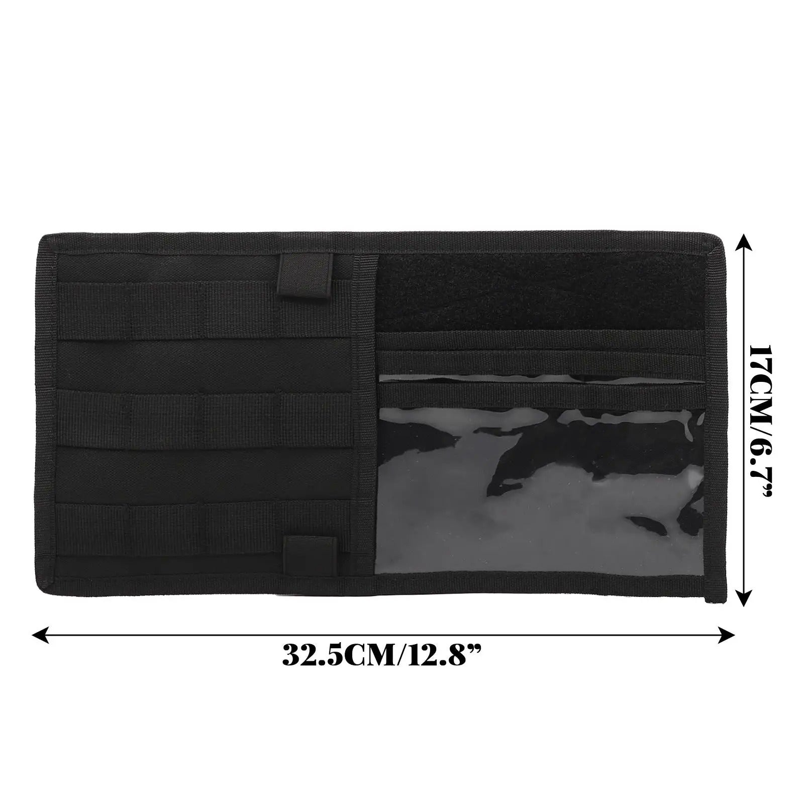 Car Sun Visor Panel Organizer - Multi-pocket CD Storage Pouch Holder - Delicate Leather