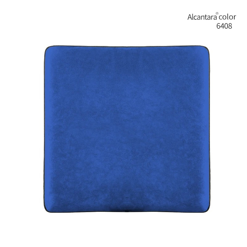 All-Season Universal Alcantara Suede Car Seat Cushion – Memory Cotton Pad, Non-Slip & Breathable - Delicate Leather