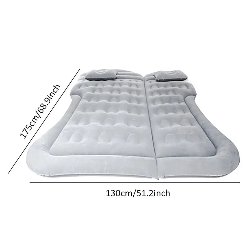 Car Inflatable Sofa Air Inflatable Travel Mattress Universal For Back Seat Multi Functional Sofa Pillow Outdoor Camping Mat - Delicate Leather