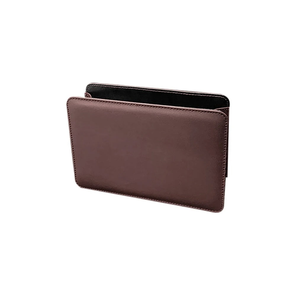 PU Leather Car Side Door Storage Box – Waterproof Phone Pocket Pouch Seat Side Organizer - Delicate Leather