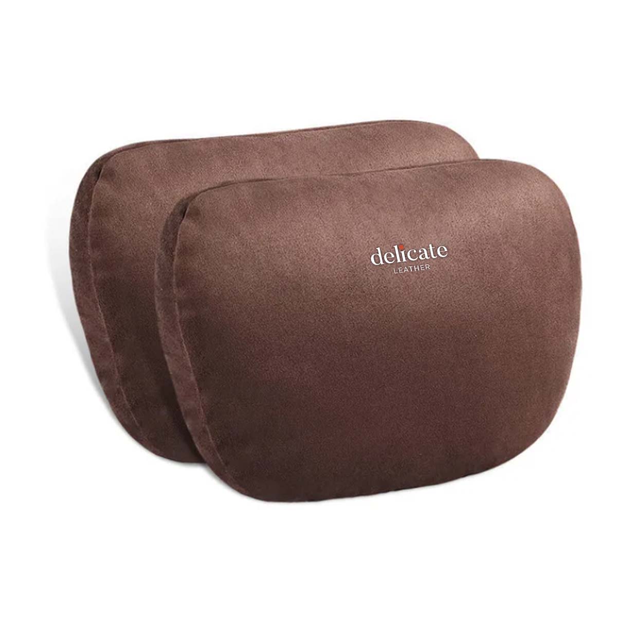 Delicate Leather High-Quality Car Headrest Neck Support Seat Class: Soft, Universal, and Adjustable Car Pillow Neck Rest Cushion for Superior Comfort - Delicate Leather