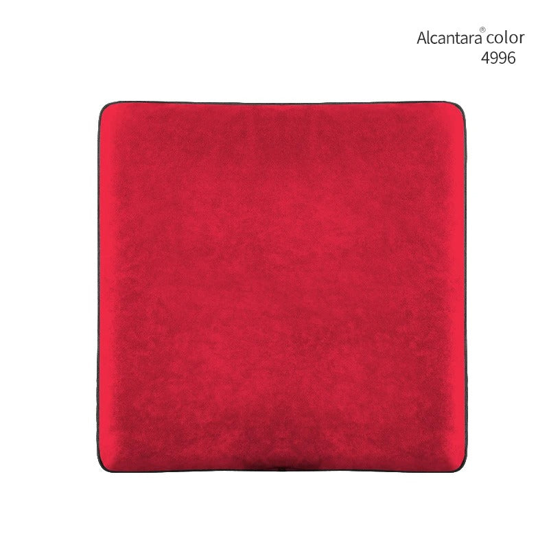 All-Season Universal Alcantara Suede Car Seat Cushion – Memory Cotton Pad, Non-Slip & Breathable - Delicate Leather