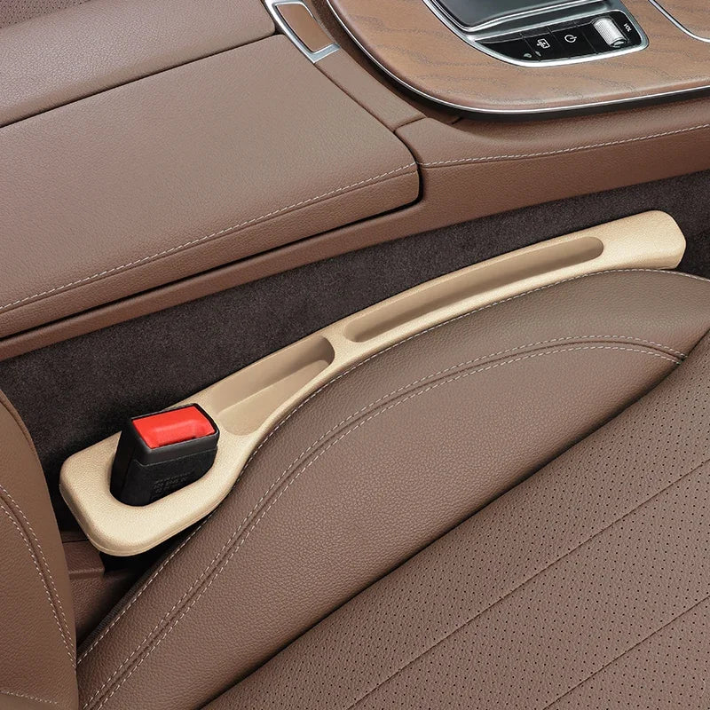 2PCS Car Seat Gap Filler – Universal Interior Crevice Insert Between Seats - Delicate Leather