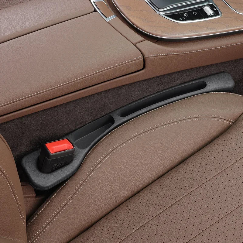 2PCS Car Seat Gap Filler – Universal Interior Crevice Insert Between Seats - Delicate Leather