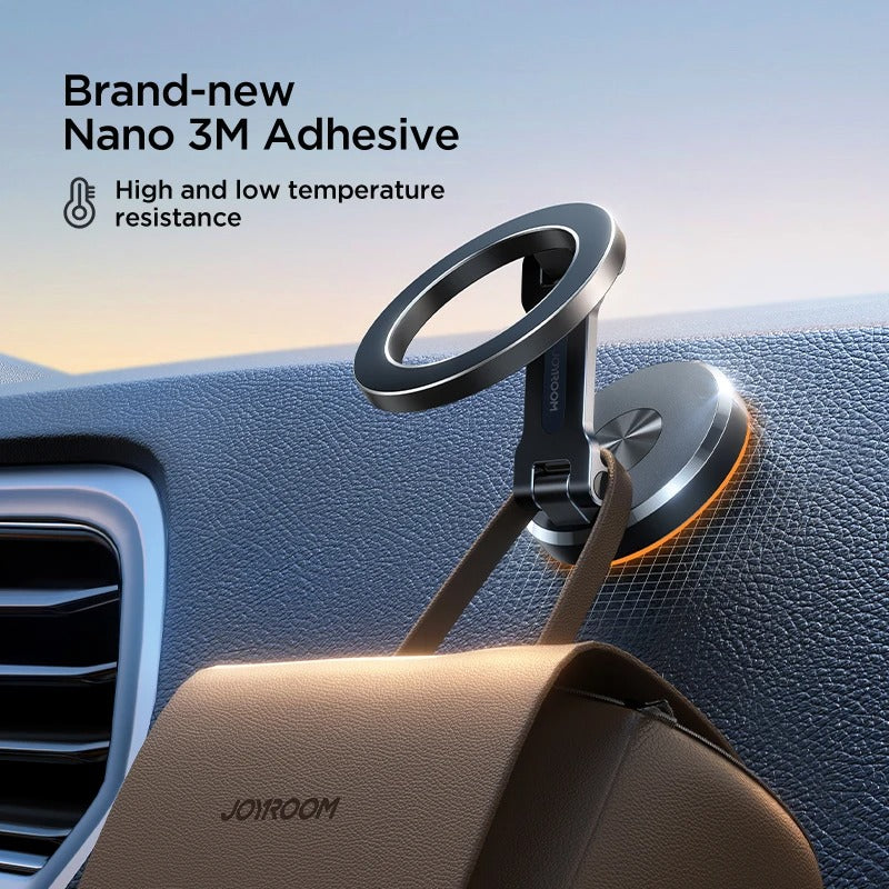 Foldable Magnetic Car Phone Holder Mount Universal Strong Phone Mount for Car for iPhone 15, 14, 13 Pro Max, Samsung, Huawei