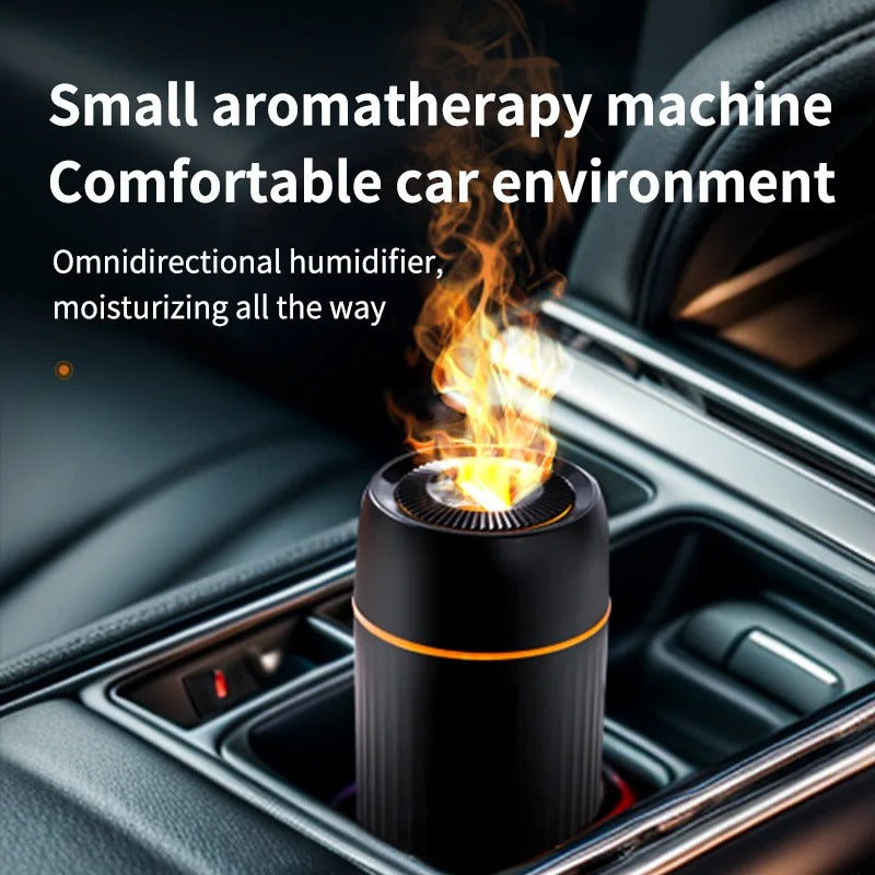 Imitate Fire Flame Car Humidifier Air Freshener