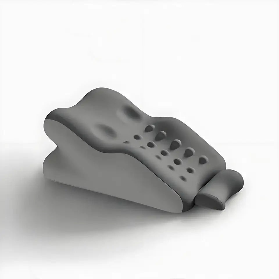 Multifunctional Lie Down Pillow – Memory Foam for Sleep & Reading - Delicate Leather