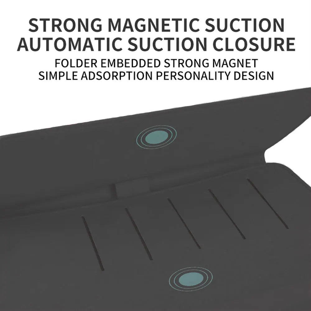 Car Seat Gap Plug & Organizer – Suede Storage Folder with Magnetic Closure, Anti-Drop, Noise Reduction - Delicate Leather