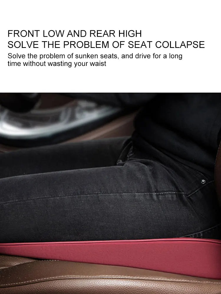 Car Seat Cushion Pad Broadens Driving Vision, Thickening Butt Cushion, and Heightening Mats for Added Comfort and Auto Interior Accessories