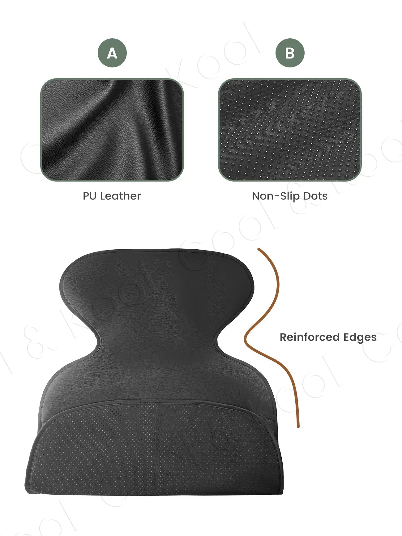 Waterproof Car Seat Protector – Anti-Scratch Full Coverage Seat Protection Pad - Delicate Leather