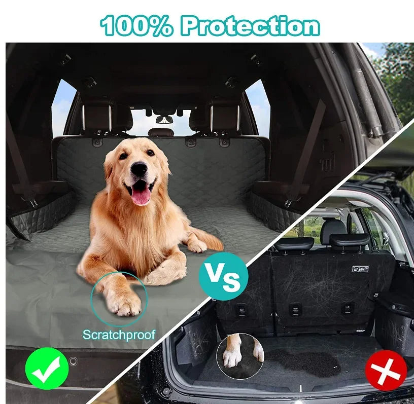 Car Trunk Protective Pad Waterproof Dirt Resistant Dog Pad Universal Pet Travel Mat Self Driving Tour Camping Moisture-proof Mat - Delicate Leather