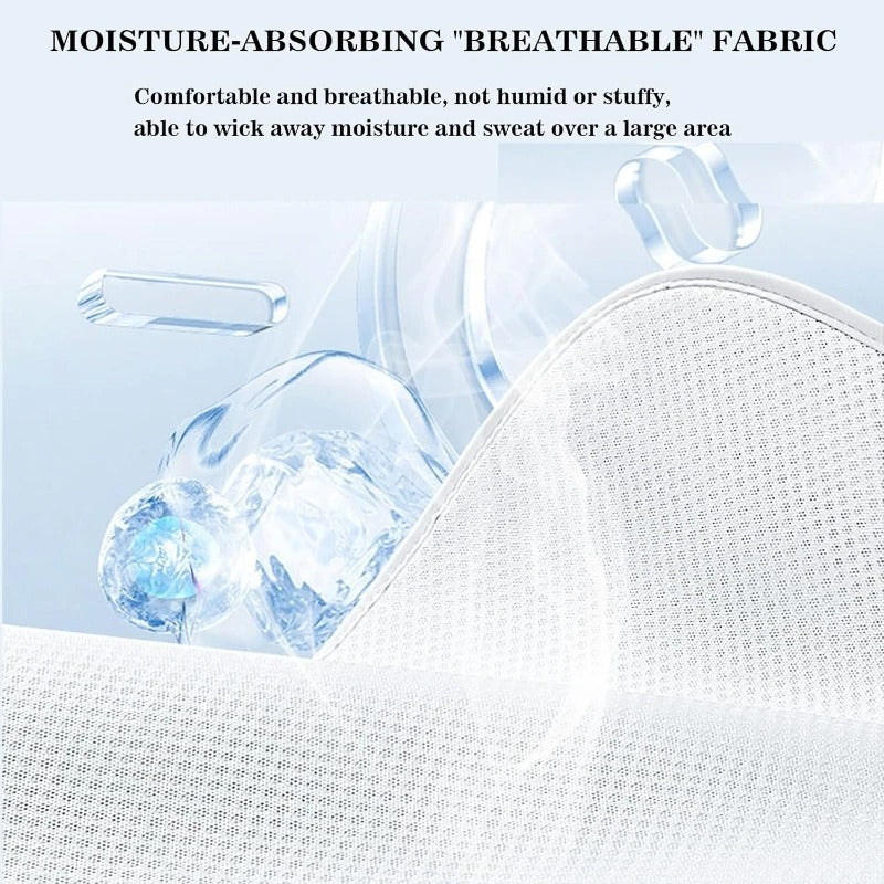 Ice Silk Car Seat Cushion Cover – Breathable Full Seat Protector Set - Delicate Leather