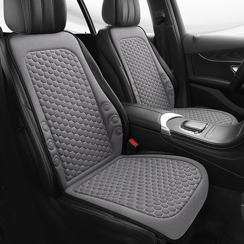 Universal Front Car Seat Cushion – Breathable Non-Slip Premium Seat Protector - Delicate Leather
