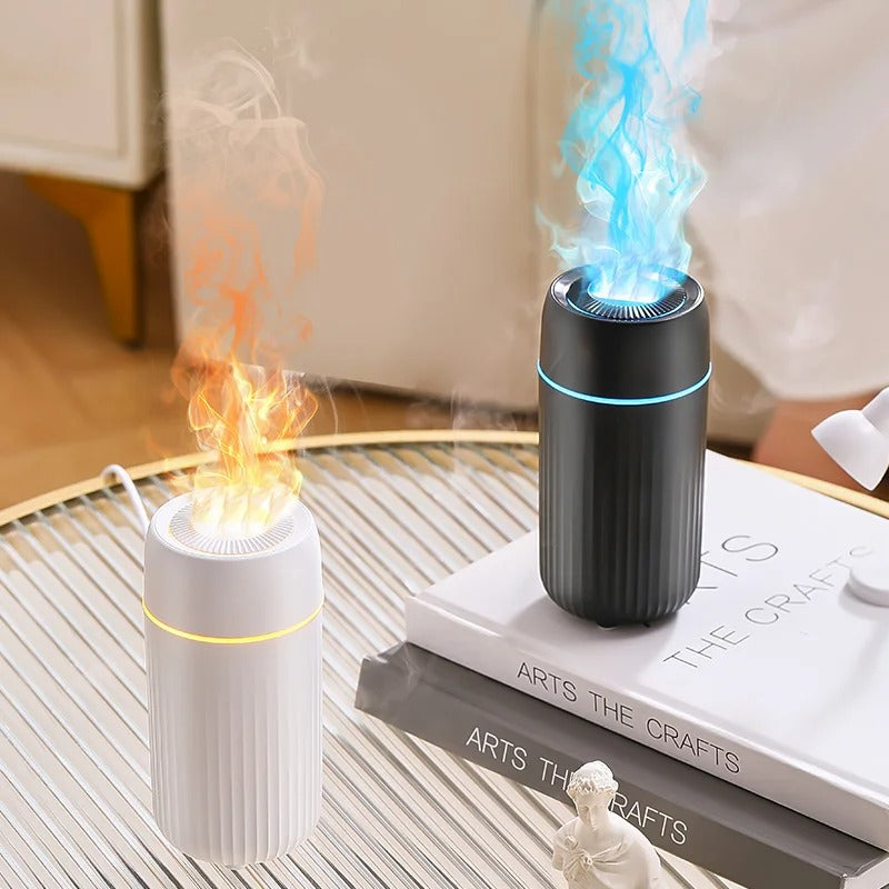 Imitate Fire Flame Car Humidifier Air Freshener