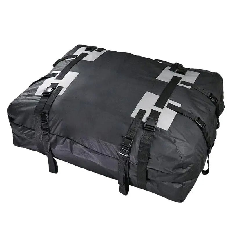 Car Roof Bag 600D Oxford Cloth Roof Rack Cargo Carrier - Delicate Leather