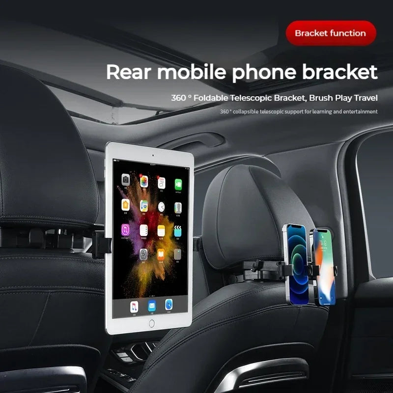 Leather Car Seat Headrest Cushion - Multi-Function Memory Foam Car Neck Pillow - Adjustable Car Headrest Pillow - Auto Accessories - Delicate Leather